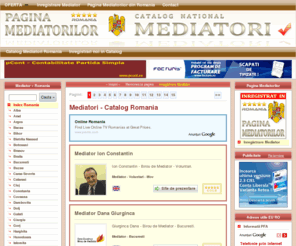 pagina-mediatorilor.eu: Mediator Romania - Mediatori Romania - Pagina Mediatorilor Romania
Mediator Romania - Mediatori Romania - Pagina Mediatorilor Romania