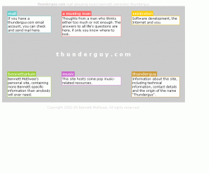 thunderguy.com: Thunderguy
Thunderguy