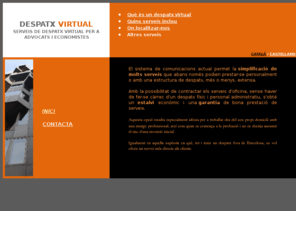 despatxvirtual.com: Despatx virtual per advocats, economistes i graduats socials
Despatx virtual per advocats, economistes i graduats socials