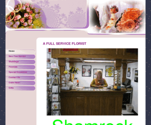 shamrockflowersav.com: Home - Shamrock Flowers and Gifts
Shamrock Flowers is located in Apple Valley California and specializes in designing and delivering quality flowers, arangements and fruit baskets products for the entire High Desert.