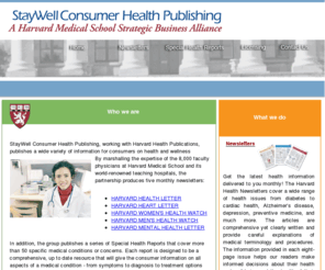 swchp.com: StayWell Consumer Health Publishing
