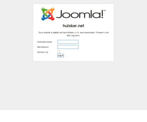 hulsker.net: Welkom op de voorpagina
Joomla! - Het dynamische portaal- en Content Management Systeem