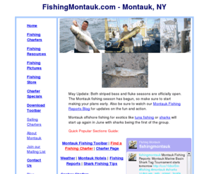 marinashea.com: Montauk Fishing charter boat for tuna, sharks, striped bass and more.
Montauk fishing charters for inshore, offshore and deep sea