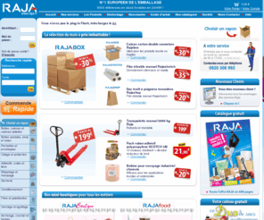 rajafil.com: RAJA – Emballage – Boîtes et caisses carton – Enveloppes – Sacs plastiques et papier - Raja
Bienvenue sur le site  RAJA. Découvrez toutes nos offres promotionnelles pour vos achats de carton d'emballage. Livraison 24/48H.