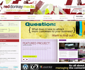 reddonkey.co.uk: Manchester Web Design  |  Red Donkey Media Web Design
Red Donkey Media is a Web Design, e-commerce and Content Management development company based in Whitefield, Manchester.