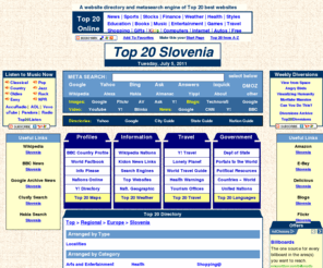 top20slovenia.com: Top20Slovenia.com - Your Top20 Guide to Slovenia!
Slovenia