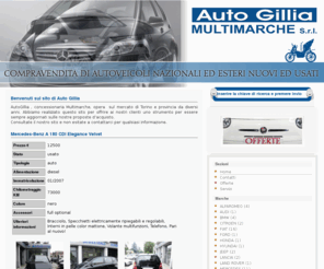 autogillia.com: Concessionaria Auto Gillia
Compravendita di autoveicoli nazionali ed esteri nuovi e usati