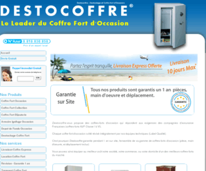 destocoffre.com: Destocoffre - Destockage et Coffre fort d'Occasion
Destocoffre - Destockage et Coffre fort d'Occasion