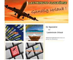 lastminute-flugboerse.com: Lastminute Flugbörse
