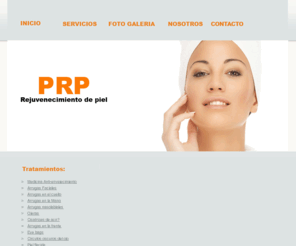 rejuvenecimientoprp.com: Rejuvenecimiento de piel con PRP(Plasma Rico en Plaquetas): anti-envejecimiento, prp SPA 57, rejuvenecer naturalmente, rejuvenecer la piel, quitar las arrugas, Rejuvenecimiento de piel con PRP miami fl"
El tratamiento PRP (Plasma Rico en Plaquetas o tambien conocido como Plasma Rico en factores de crecimiento) es la ultima tedencia de la Medicina Anti-envejecimiento. Este tratamiento retrocede todas las se?ales comunes del envejecimiento en  la piel como el area facial, cuello, manos y otras partes del cuerpo.  La ventaja del PRP sobre otros tratamientos comunes como el Botox es que es completamente natural. La terapia utiliza la propia sangre del paciente haciendo el tratamiento sin efectos secundarios.
Haga una consulta para el tratamiento PRP en una de nuestras oficinas. Actualmente ofrecemos el rejuvenecimiento de  piel con PRP  en la Universidad de Miami Hospital o en Spa 57 por Sunset Place en South Miami.

