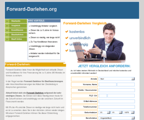 forward-darlehen.org: Forward-Darlehen - Zinsen sichern
Forward-Darlehen zur Sicherung von Zinsen bis zu 5 Jahre im Vorraus. Forward-Darlehen für Anschlussfinanzierung und Baufinanzierung nutzen.