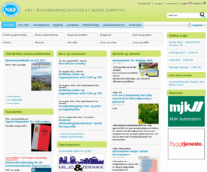 kommunalteknikk.no: Forsiden - Norsk Kommunalteknisk Forening
Svar fra Navarsete til NKF. Håndbok for universell utforming. Avtale mellom DIFI og NKF. anskaffelser.no - veiledning gjennom anskaffelsesprosessen.