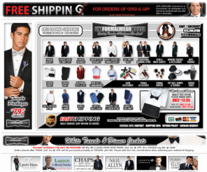 mardigrastuxedos.com: Tuxedos, formalwear and uniforms at discount prices by Uniformalwearhouse
The ultimate tuxedo and uniform site. Featuring a vast selection of
quality tuxedos, formalwear and uniforms at incredibly low wholesale prices