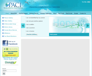 paci.org: Welcome to PACI - Read Our Latest News
Persian American Cancer Institute (PACI) aims to increase the awareness and participation of Persian-Americans in the prevention, detection and treatment of cancer.