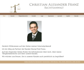 ra-christian-franz.org: Start - Rechtsanwalt Christian Alexander Franz
Rechtsanwalt Christian Alexander Franz Адвокат Христиан Александер Франц