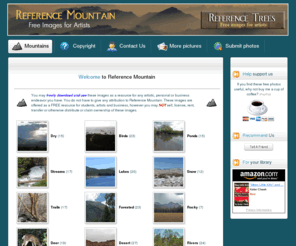 referencemountain.com: Mountains
Free mountain images for artists, students and business