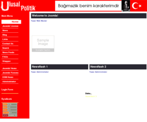 ulusalpolitik.org: ULUSALPOLİTİK - Home
Ulusalpolitik, Türk ulusal varlığının korunması ve geliştirilmesi yönünde teori ve bilgi birikimi oluşturmak için yayınlanmaktadır.