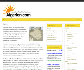 algerien.com: Algerien Informationen – Reiseführer & Landkarten Algerien
