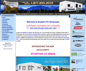 Travel Trailers For Sale In Pa >> Bryantsrv.com: Pennsylvania RV Sales | New & Used Travel ... Travel Trailers For Sale In Pa >> Bryantsrv.com: Pennsylvania RV Sales | New & Used Travel ...