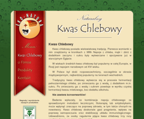 kwaschlebowy.eu: Eko-Natura - Kwas chlebowy
Firma EKO-NATURA - producent soku z buraka kwaszonego i kwasu chlebowego