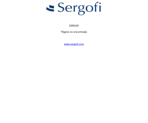 sergofi.com: SERGOFI: Organización de Eventos Profesionales
Apoyamos la organización de su evento en el País Vasco: congresos, convenciones, ferias, jornadas, etc...