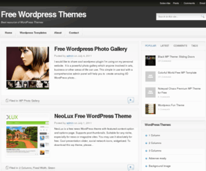 wordpress2u.com: 1000+ Free Wordpress Themes | Fresh Wordpress Templates
Want your visitors to come back to your blog over and over?  Then you should style it with one of our stunning wordpress themes. At wordpress2u.com you will find a perfect collection of free wordpress templates available in various colors, styles and categories. Browse it and choose a free wordpress theme which suits your weblog best.