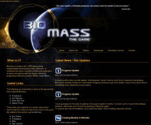 biomassthegame.com: Biomass - The Game
The official site of Biomass, an independently developed space-sim video game for the PC.