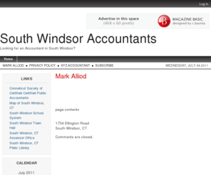 southwindsoraccountants.com: Accoutants in South Windsor, CT
Looking to find an accountant or CPA in South Windsor, CT? Directory of local accountants that can help you.