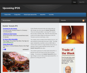 upcoming-ipos.com: Upcoming IPOS
Upcoming IPOS: