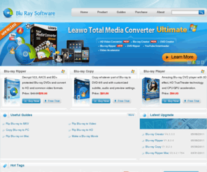 blu-ray-software.net: Free Download Blu Ray Software, including Blu Ray Ripper, Blu Ray Copy, Blu Ray Player, etc
Blu-Ray Software is a online store for dvd blu-ray software, contains Blu-Ray Ripper, Blu-Ray Copy, Blu-Ray Creator, etc.