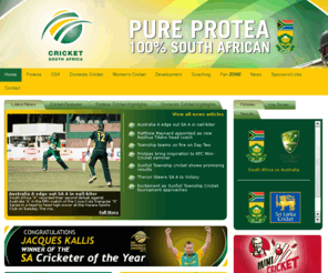 cricket.co.za: Cricket South Africa | Home
Description