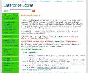 enterprisestores.com: GPS (Global Positioning Satellite) Equipment from Garmin 
