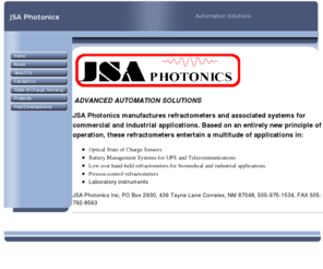 jsaphotonics.com: JSA Photonics
www.jsaphotonics.com