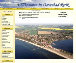 rerik.de: Ostsee-Urlaub: Urlaub im Ostseebad Rerik
Urlaub machen im Ostseebad Rerik - Rerik stellt sich vor