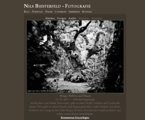 biesterfeld.org: Nils Biesterfeld - Fotografie
Fotografieportfolio von Nils Biesterfeld