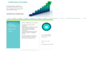 collaborationconsulting.biz: Collaboration Consulting - Home
Collaboration Consulting builds sustainable business health one collaboration at a time. Assistance with delegating skills, mentoring programs, communication systems and teamwork skills.