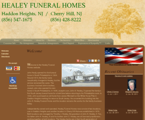 healeyfuneralhomes.com: Healey Funeral Homes : Haddon Heights, New Jersey (NJ)
Healey Funeral Homes : 