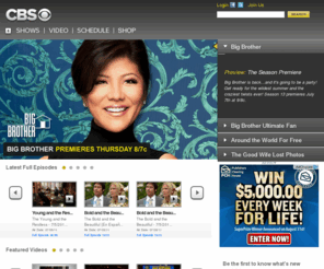 jasonforger.com: CBS TV Network Primetime, Daytime, Late Night and Classic Television Shows
Watch CBS television online.  Find CBS primetime, daytime, late night, and classic tv episodes, videos, and information.