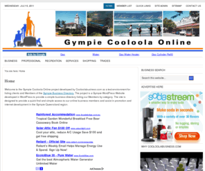 gympiecooloolaonline.com: Gympie Cooloola Online - Gympie Businesses Online Listings
Gympie Cooloola Online is a directory listing and advertising promoting Gympie Business Websites Online