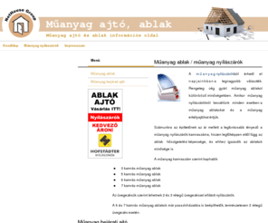 muanyag-ajto-ablak.info: Műanyag ajtó és ablak
Egy weboldal amely a műanyag ajtókról és műanyag ablakokról készült.