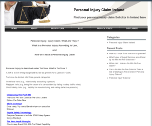 personalinjuryclaimireland.com: Personal Injury Claim Ireland Choose Your Personal Injury Claim Solicitor in Ireland Here Now!
personalinjuryclaimireland.com Helps You Find and Choose From 100's of Personal Injury Claim Solicitors in Ireland Located all around Ireland. Choose Your Personal Injury Claim Solicitor in Ireland Now!