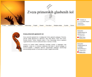 zpgs.net: Primorske glasbene šole
o zvezi, Primorske glasbene šole, novice, prireditve, tekmovanja, orkestri, projekti ... 