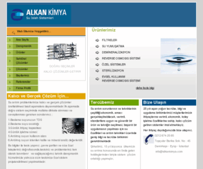 alkankimya.com: ALKAN KİMYA : : Su Arıtma Sistemleri
alkan kimya su ıslah sistemleri