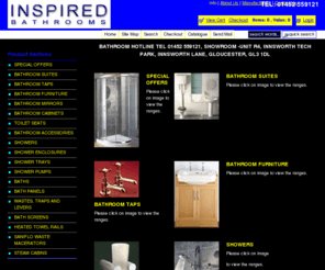 inspired-bathrooms.co.uk: Baths | Showers | Bathrooms | Bathroom Suites | Shower Enclosures
Inspired bathrooms ltd are specialists in bathrooms, our range includes baths, showers, shower enclosures and a range of bathroom suites.