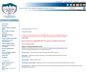 mmtransit.com: City of Colorado Springs Redirect Page
