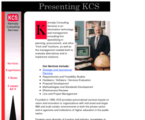 kcs-consulting.com: Kennedy Consulting Services
Kennedy Consulting Services, results oriented management and technology solutions