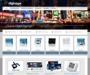 diginage.com: Diginage. Soluciones para Digital Signage y Publicidad Dinámica
Soluciones para la gestión de contenidos de cartelería digital y digital signage.