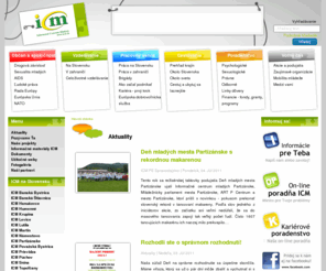 icm.sk: Informačné centrum mladých - On-line
ICM.sk Informačné centrá mladých, všetko o mladých, pre mladých a s mladými
