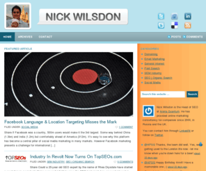 nickwilsdon.com: Nick Wilsdon
