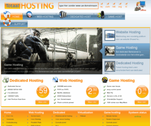 totaal-hosting.nl: Totaal-Hosting | Goedkope Hosting | 3000MB / 20gb webhosting
Webhosting, dedicated en gamehosting. Totaal-Hosting is de oplossing voor uw hosting